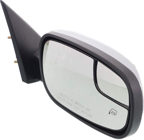 Garage-Pro Passenger Side Power Heated Mirror For Ford Taurus 2012-2019, Passenger Side Mirror Replacement, With Spotter Glass, Memory & Puddle Lamp, Chrome in Saudi Arabia