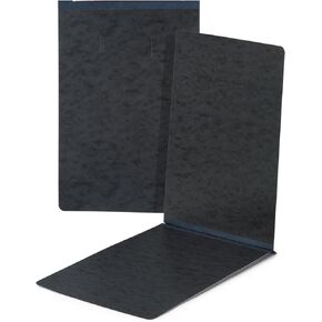 Blue Summit Supplies 5 Pressboard Report Covers with Fasteners, Black, 11" x 17" Tabloid Size Press Board Report Cover, 3" Capacity, 5 Pack