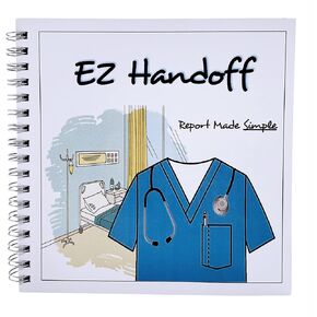 (Compact Edition - Nursing Report Made Simple! Nurse Report Sheet Notebook with 80 Nursing Report Sheets. [Nursing School Essentials/Nursing Student Essentials]
