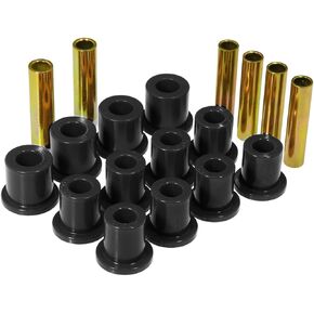 Prothane 6-1007-BL Black Rear Spring Eye and Shackle Bushing Kit