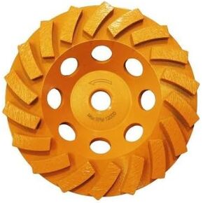 RIDGID 5 in. 18-Segment Turbo Cup Grinding Wheel
