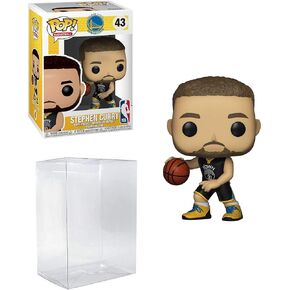 Stephen Curry Golden State Blue Jersey #43 Pop Sports NBA Action Figure (Bundled with Pop Protector to Protect Display Box)