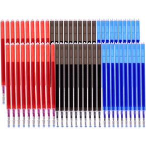 VIDELLY 60 Pieces 0.5mm Refills Heat Erasable Fabric Marking Refills for Tailors Sewing