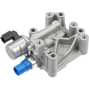 X AUTOHAUX Engine Variable Valve Timing VVT Solenoid with Sensor Gasket for Honda Accord Civic CRV Crosstour for Acura ILX TSX VTEC Solenoid Sensor Spool Valve 15811-R40-A01