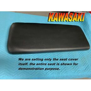 Vinyl Black Custom Fit for Kawasaki Mule 2500/2510/3000/3010 UTV 4X4 Trans B246B Front Seat Cover