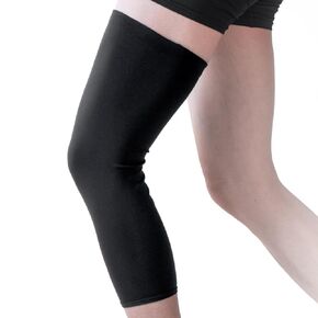Knee Brace Undersleeve - Knee Undersleeves for Women & Men Leg Undersleeve for Knee Brace, Closed Patella,XL (Pack of 1)
