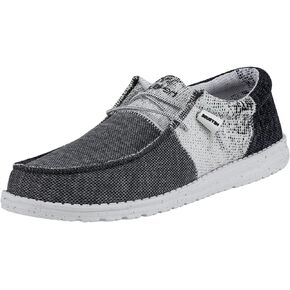 Hey Dude Men's Wally Tri | Men's Loafers | Men's Slip On Shoes | Comfortable & Light-Weight