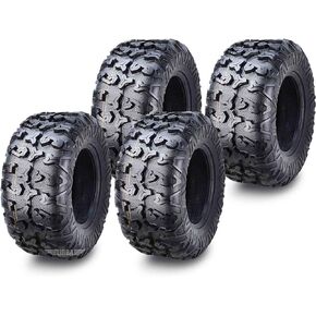 4 Premium 8PR ATV tires 25x10-12 fit 13-19 Kubota RTV X900 X1100C X1120D