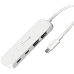j5create 4-in-1 USB-C to 4-Port Type-A & Type-C Hub(Eco-Friendly) in Kuwait