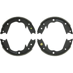 BOSCH BS849 Blue Parking Brake Shoe Set - Compatible With Select Honda Pilot, Ridgeline; REAR