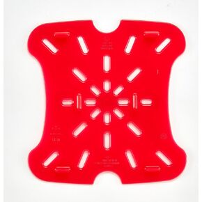 Cambro Red Drain Accessory for FreshPro Squares (Pack of 1)