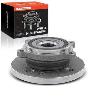 A-Premium Front Wheel Bearings and Hub Assembly Compatible with Mini Cooper 2006-2015