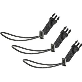 Ergodyne Squids 3001 Retractable Tool Lanyard with Carabiner Mount and Loop Attachment End, Tool Weight Capacity 2 lbs,Black
