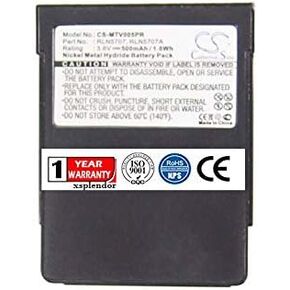 XSP 500mAh Replacement Battery for Motorola Minitor 5, Minitor V5 Part NO Motorola RLN5707 RLN5707A Parts Battery Batteries