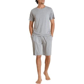 Latuza Men's Viscose Pajamas Shorts Set Soft Comfy