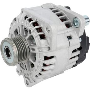 Alternator Replacement for Nissan for Altima 2007-2013 for Rogue Select 2014-2015 for Sentra 2007-2012, High Output Alternator Replaces 11258 11458 11567 23100-JA04D