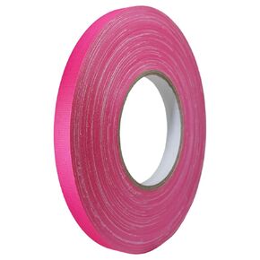 T.R.U. CGT-80F Superior Performance Fluorescent Gaffers/Spike Tape Laminated with Rubber Adhesive.60 Yards. (Fluorescent Pink, 1/2 in.)