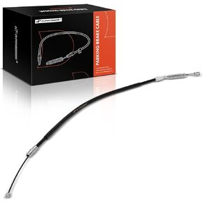 A-Premium Rear Driver Side Parking Brake Cable Assembly Compatible with Ford Models: F-150 F150 2012 2013 2014 - Replace# CL3Z2A635K, CL3Z2A635C