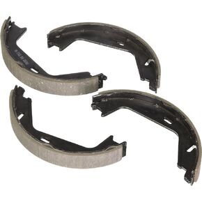 BOSCH BS968 Blue Parking Brake Shoe Set - Compatible With Select Volvo S60, S80, V70, XC70, XC90