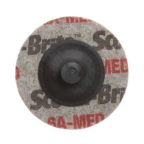 Scotch-Brite(TM) Roloc(TM) EXL Unitized Wheel TR, TR Attachment, Silicon Carbide, 3 Diameter, NH 2S Fine (Pack of 40)