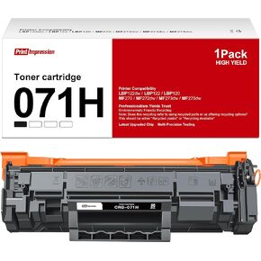 071H CRG071H High Capacity Toner Cartridge Replacement for Canon 071 Black Toner Cartridge 5646C001 for Canon Imageclass LBP122dw LBP122 LBP120 MF270 MF273dw MF272dw MF275dw Printer (Black, 1-Pack)