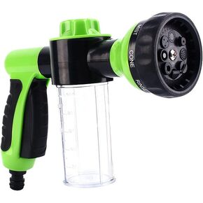 Yosoo Multifunction Auto Car Foam Water Gun High Pressure Car Wash Water Gun Car Washer Sprayer Nozzle Bubble Garden Sprayer