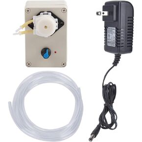Peristaltic Liquid Pump, Industrial Peristaltic Liquid Pump Adjustable Flowing Dosing Pump US Plug 110 to 240V