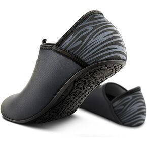 BULLIANT Women Water Shoes Men,Barefoot Sock Slip on Beach Shoes for Swim Yoga Exercise Unisex Quick Dry