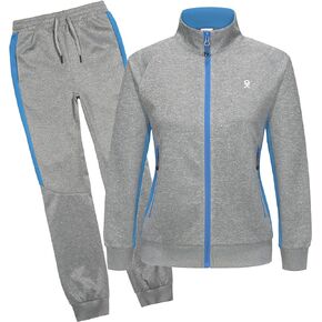 Little Donkey Andy Quick Dry Sweatsuits for Girls, Durable Stretch Girls Tracksuit for Outdoor, Travel, Jogging