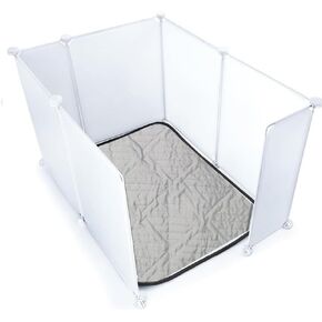 Cat Litter Box Enclosure Splash Guard - Hidden Cat Litter Box Splash Guard, Extra Large 23.6L x 20.5W x 15.7H inch with Cat Litter Mat