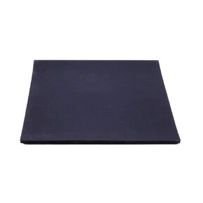 U-Turn Fasteners - Neoprene Rubber Sheet 1/4 Thick - 6 x 6 inch Black Rubber Flap (1 Sheet) Material for Gaskets, Leveling, Weather Sealing