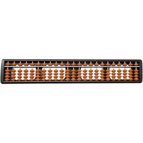 Gadpiparty Chinese Japanese Abacus 23 Column Soroban Calculator Standard Abacus Vintage Style Wooden Abacus Math Calculating Tool Educational Tools for Adults, Kids