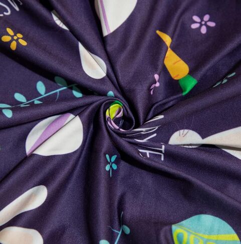 Easter Office Chair Cover - Split Protective & Stretchable Universal Slipcover for Desk Task Chair, Computer Rotating Chair, Armless Chair (Violet) in Kuwait