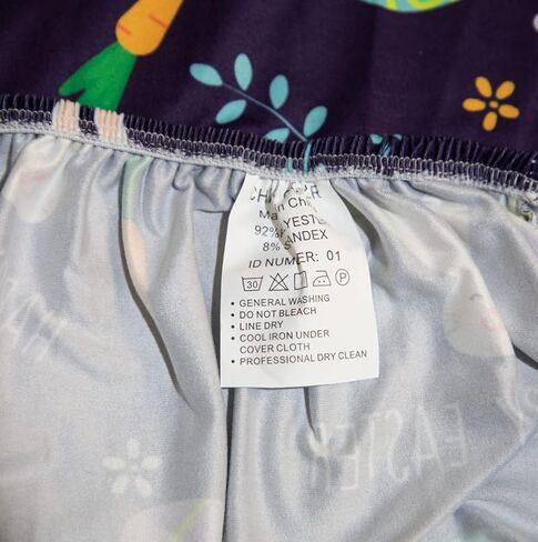 Easter Office Chair Cover - Split Protective & Stretchable Universal Slipcover for Desk Task Chair, Computer Rotating Chair, Armless Chair (Violet) in Kuwait