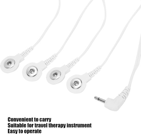10 قطع من أسلاك تدليك عشرات - BesCable بزاوية تيار مستمر 2.5 مم إلى 3.5 مم موصل كبس سلك كهربائي من الرصاص لآلة تدليك عشرات الرقمية in Kuwait