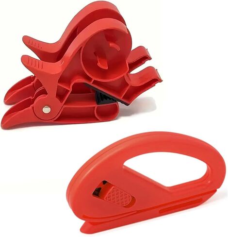 Pack of Clips for Various Types of Paper with Built-in Tape Dispenser and Littel elf Wrapping Paper Cutter. Comes with 2 Tools to Hold The Wrapping Paper with Holder and Clips, for Different Places.… in Saudi Arabia