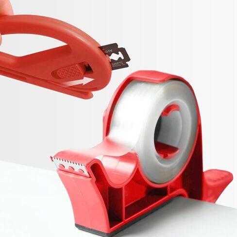 Pack of Clips for Various Types of Paper with Built-in Tape Dispenser and Littel elf Wrapping Paper Cutter. Comes with 2 Tools to Hold The Wrapping Paper with Holder and Clips, for Different Places.… in Saudi Arabia