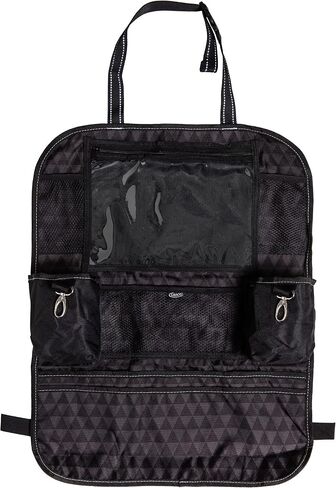 Graco Deluxe Backseat Car Organizer, Kick Mats Back Seat Protector with Tablet Holder, Cup Holders and Convenient Storage Pockets, Waterproof Nylon in Saudi Arabia