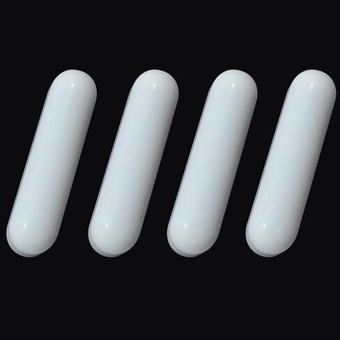 12 قطعة PTFE قضيب تحريك مغناطيسي، محرك مغناطيسي خلاط تحريك القضبان 10 مم/0.39 بوصة in Kuwait
