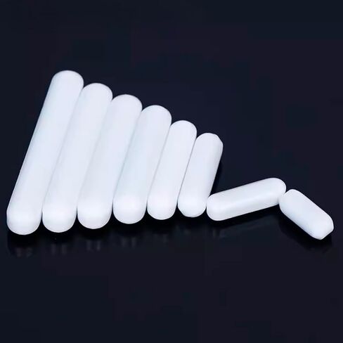 12 قطعة PTFE قضيب تحريك مغناطيسي، محرك مغناطيسي خلاط تحريك القضبان 10 مم/0.39 بوصة in Kuwait