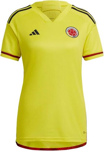 adidas Colombia 22 Home Jersey Women's, Yellow, Size L in Saudi Arabia