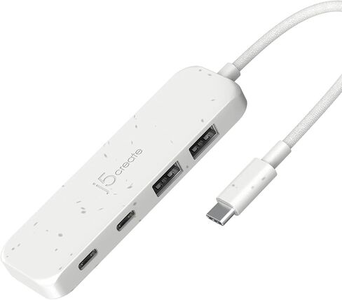 j5create 4-in-1 USB-C to 4-Port Type-A & Type-C Hub(Eco-Friendly) in Kuwait