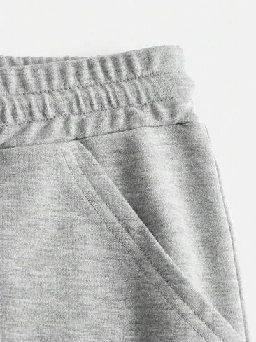 سروال رياضي للفتيات من COZYEASE ذو أرجل واسعة برباط وخصر مطاطي طويل لليوجا مع جيب in Saudi Arabia