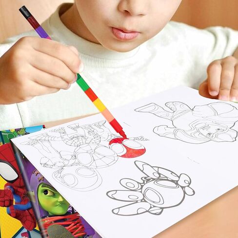 كتب تلوين سبايدر أميزينج فريندز - 36 قطعة للأطفال، مجموعة كتب رسم صغيرة DIY لحفلات العنكبوت، هدايا أعياد الميلاد، هدايا الحفلات، مستلزمات الأنشطة الصفية، ديكورات in Saudi Arabia