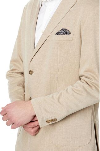 سترة جونستون آند مورفي الرجالية Xcflex Twill Knit بليزر in Saudi Arabia