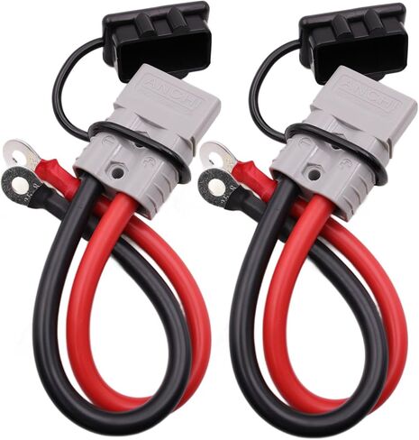 30cm 120A 4AWG 4 Guage Cable Connector for Andersons Plug Extension Cable Electric Forklift Battery Charging Cable Connector in Saudi Arabia