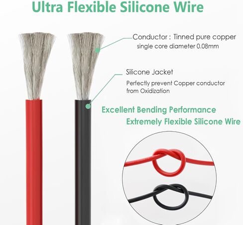 30cm 120A 4AWG 4 Guage Cable Connector for Andersons Plug Extension Cable Electric Forklift Battery Charging Cable Connector in Saudi Arabia