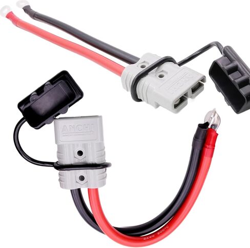 30cm 120A 4AWG 4 Guage Cable Connector for Andersons Plug Extension Cable Electric Forklift Battery Charging Cable Connector in Saudi Arabia