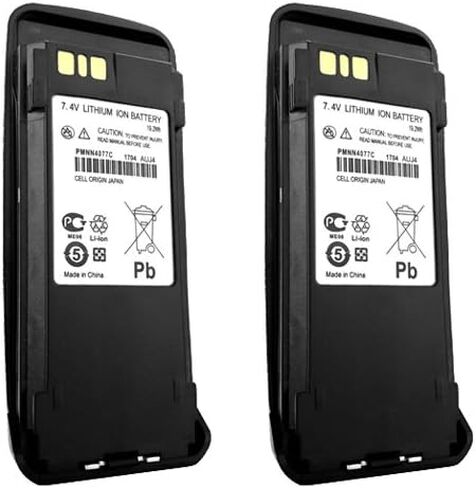 2X - PMNN4077C MotoTRBO استبدال البطارية الذكية لأجهزة الراديو Motorola XPR 6550 XPR 6500 in Kuwait