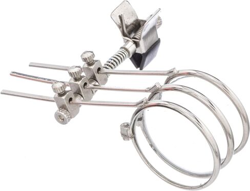 SE Triple Lens Loupe - 3.3X, 6.6X, 9.9X Magnification, 1-1/8" Lens, Clip-On for Hands-Free Use in Jewelry, Watchmaking, and Hobbies - MI129-333 in Saudi Arabia